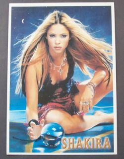 Shakira RARE Turkish Postcard Poster 55038