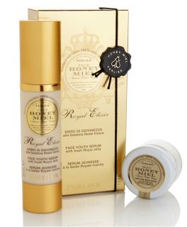 Perlier Honey Miel Royal Elixir Face Youth Serum with 1 oz Body Balm $ 