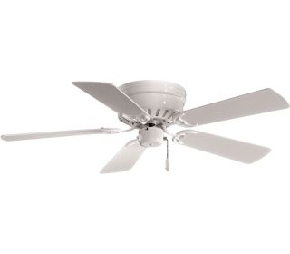 aire f566 wh mesa white flush mount 42 ceiling fan