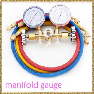 Refrigeration Air Conditioning Manifold Gauge Tool Set