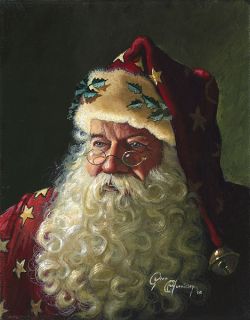 Dean Morrissey Portrait of Father Christmas A P 30 30