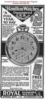 Hamilton 992 Railroad Pocket Watch GF Wadsworth Case Super Clean 1930 
