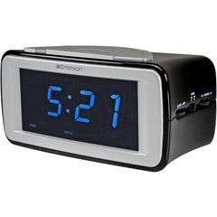 New Emerson Dual Alarm Clock Radio Amfm Smartset