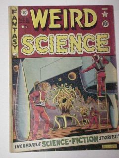 Weird Science #8 G/VG 1951 EC Comics William Gaines Al Feldstein
