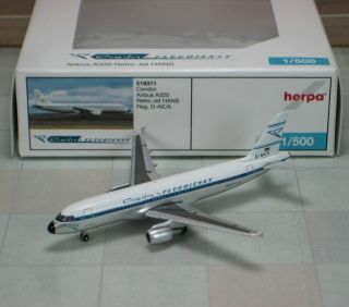 Herpa Wings Condor Retro Jet Hans Airbus A320 NG Sold Out 1 500
