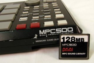 Akai MPC500 Sequencer Sampler Drum Machine Beat Production MPC 500 