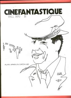Cinefantastique Vol 1 1 Alan Arkin First Issue 1970