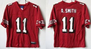 San Francisco 49ers Alex Smith 11 Ladies Womens Reebok Jersey Free 
