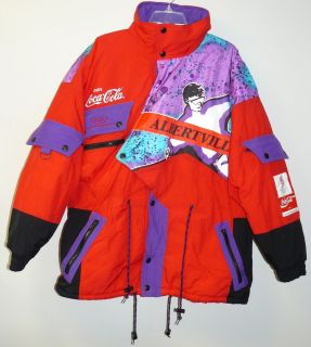 RARE Coca Cola 1992 Olympics Albertville Ski Jacket XL Excellent 