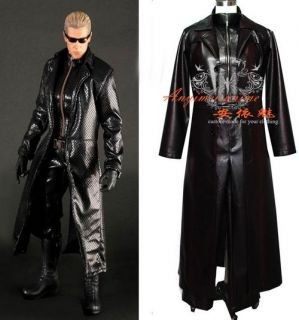 Resident Evil Afterlife Albert Wesker Coat Movie Costume Tailor Made 