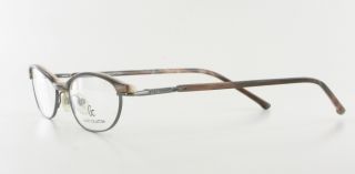 New Guess 4137 Eyeglasses Brown Plastic Metal Womens Optical Eyeglass 