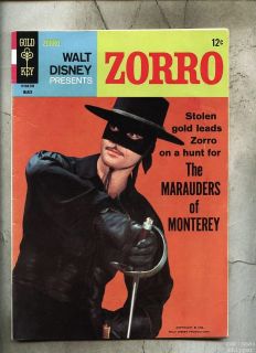 Zorro 5 1967 FN Alex Toth Disney TV Show