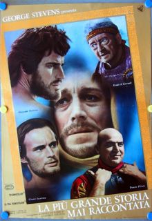 THE GREATEST STORY EVER TOLD   GEORGE STEVENS   MAX VON SYDOW   JOHN 