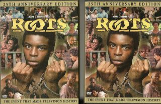 Alex Haleys Roots 1977 25th Anniversary Ed 3 Disc 2 Sided FS DVD RARE 