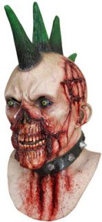 billy punk evil mohawk halloween horror mask