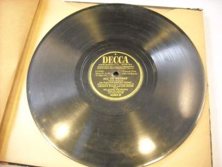 Vintage 1943 6 Record Set Oklahoma Musical