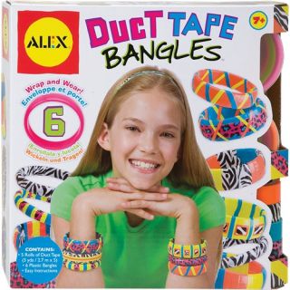alex toys duct tape bangles 767w create these bracelets using bright 