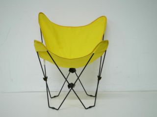 Algoma 4053 53 Butterfly Chair Black Frame Sunny Gold