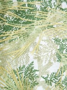 Holiday Renaissance Christmas Pine Cedar Hoffman Fabric