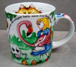 Paul Cardew Alice in Wonderland Cafe Mug Coffee Cup New