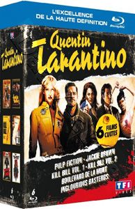 Quentin Tarantino Collection NEW Cult Blu Ray 6 DVD Set J. Travolta 