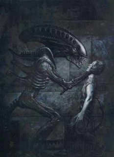 Aliens Signed Artist Proof John Bolton Lithograph