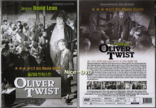 Oliver Twist 1948 DVD New David Lean Alec Guinness