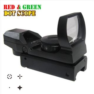 New Holographic Sight Scope Red Green Dot Spotting Scope Rifle Scopes 