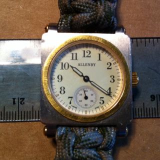 Allenby Safari Swiss Quartz Watch with Custom Paracord Band