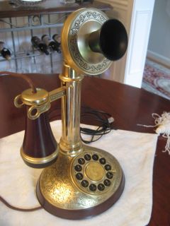   MINT CANDLESTICK TELEPHONE FOR ALEXANDER GRAHAM BELL LTD EDITION NICE