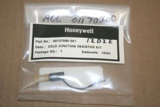 Honeywell Cold Junction Resistor Kit 30757088 501 13772