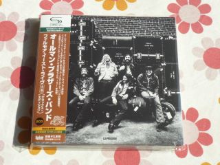 ALLMAN BROTHERS BAND at fillmore east Japan MINI LP SHM CD 2cd