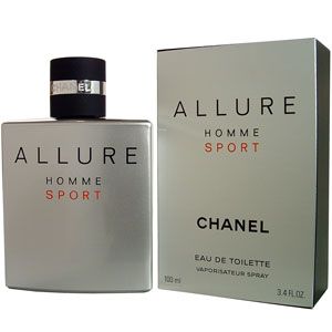 Allure Homme Sport by Chanel for Men 3 3 oz EDT Spray