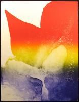 Paul Jenkins Cardinal Prism Hand Signed & Numbered Art, abstract 