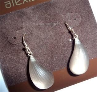 New Alexis Bittar Champagne Gold Dew Drop Lucite Earrings
