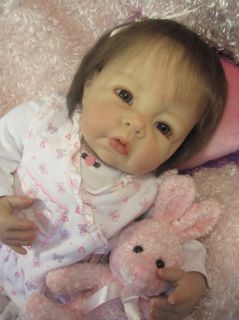 Elly Knoops Luca Reborn Baby Girl Doll 3 4 Limbs OOAK