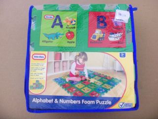  Little Tikes Alphabet and Numbers Foam Puzzle Floor Play Mat 3