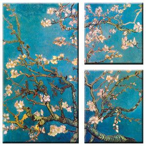 Almendros En Flor T Van Gogh Lienzo Bastidor Qarte