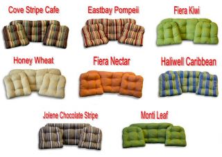 PC Set of Tortuga Outdoor Wicker Furniture Replacement Cushions 