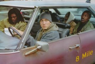 EMINEM 8 MILE MOVIE POSTER FROM ASIA   Eminem Sitting in Car With 
