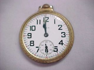 1927 Elgin BW Raymond 10S 21J Pocket Watch