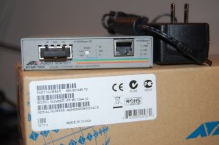 Allied Telesis AT MC1004 Fiber Multimode SC 1000T Ethernet Media 