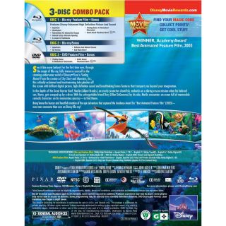 FINDING NEMO Blu ray/DVD 3 Disc Collectors Edition, Includes Digital 