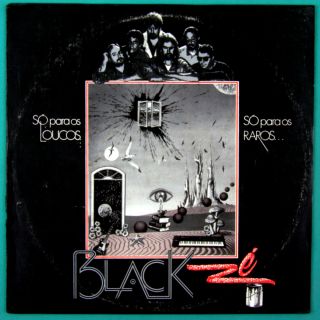 LP Black ZE Obscure Rock Folk Indie Psych RARE Brazil
