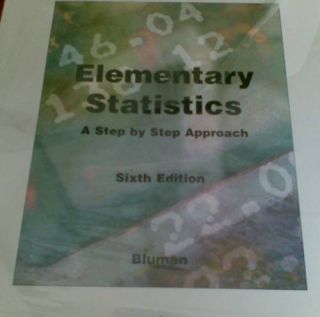 Elementary Statistics 6E by Allan G Bluman 0073048259