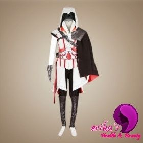   Assassins Creed II 2 Altair Cosplay Costume Whole Outfit