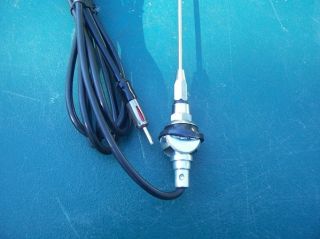 AM FM ANTENNA WITH REMOVEABLE 1 SEC STAINLESS STEEL MAST ADJUSTABLE 