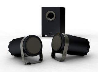 ALTEC LANSING BX1221 COMPUTER SPEAKERS AND SUBWOOFER GREAT SOUND