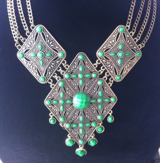 Amrita Singh Amagansett Necklace in Evergreen Lapis $250