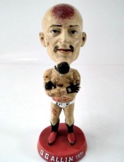 GG Allin Figure Bobblehead Jabbers Antiseen NIB Aggronautix 